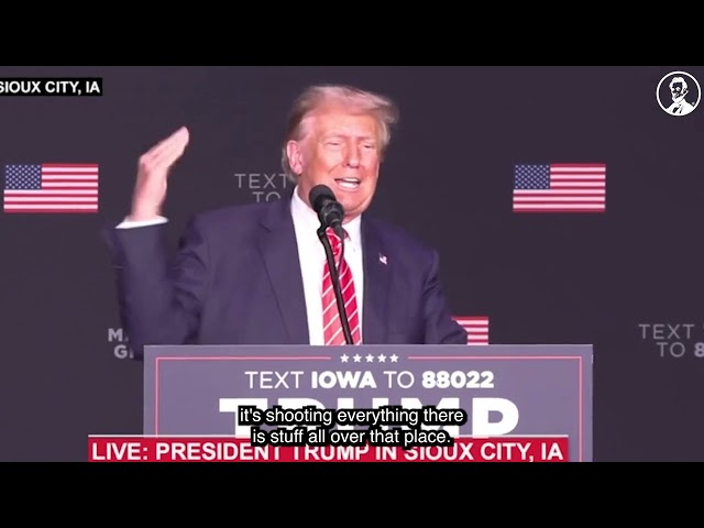 Trump’s Sioux City Speech in 90 Seconds