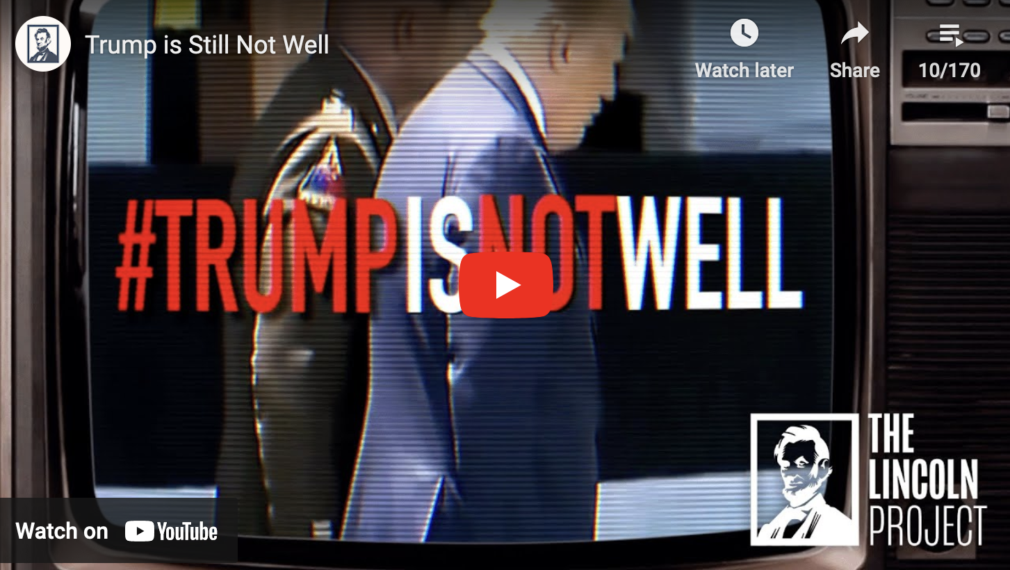 Trump is Still Not Well